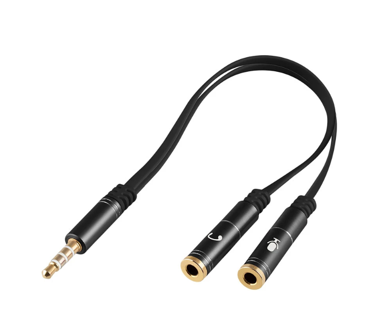 3.5mm Male to 3.5mm Dual Female-image