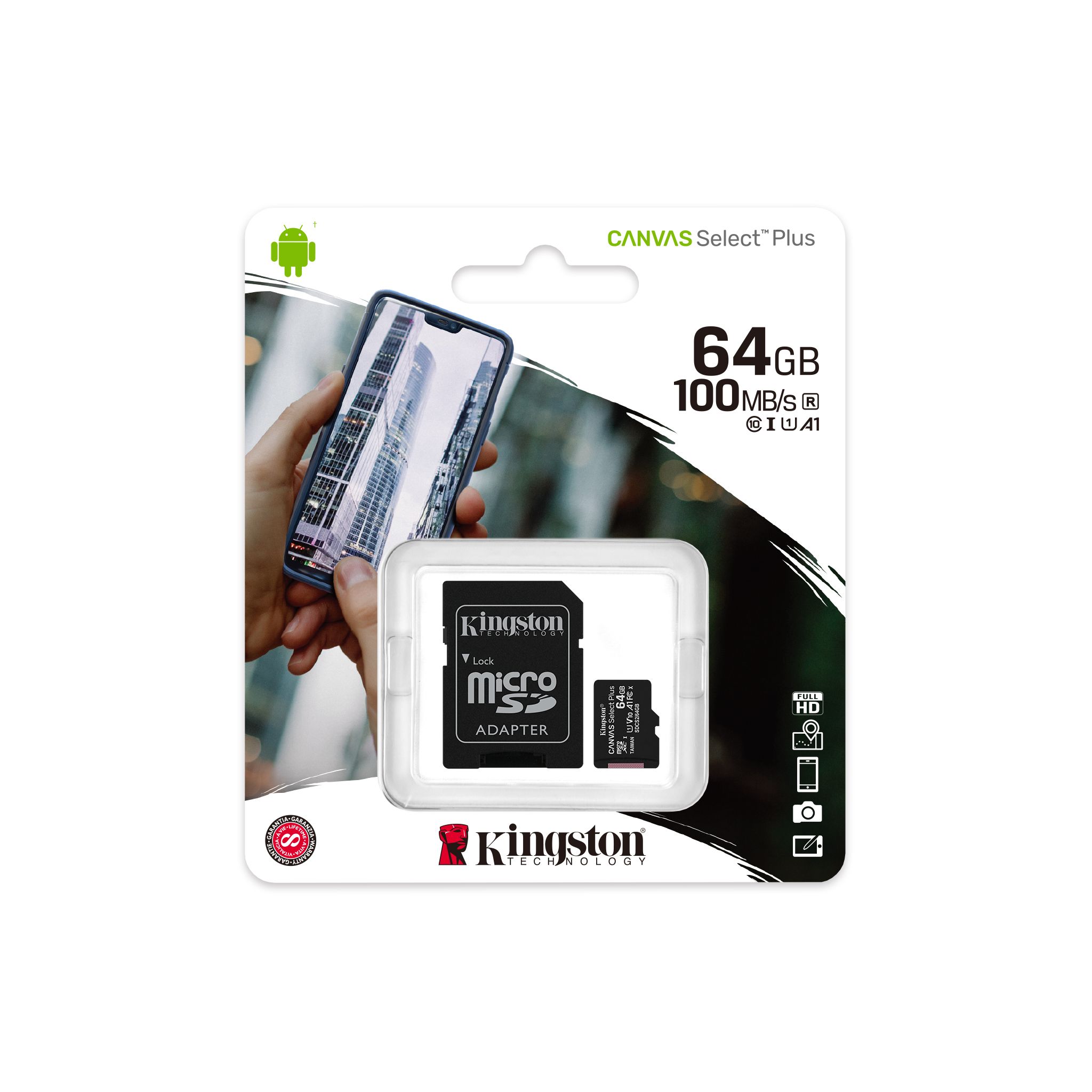 Kingston 64 GB Micro SD Canvas Select-image