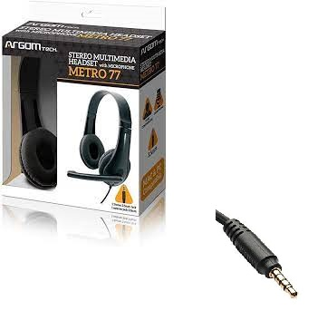 Metro 77 Stereo Multimedia Headset with Mic.-image