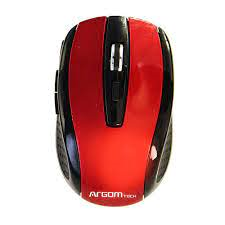 Argom Wireless 2.4 Ghz Mouse - Red-image