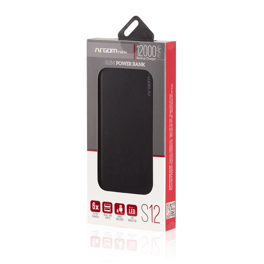 POWER BANK S12 12000MAH ALUMINUM-image