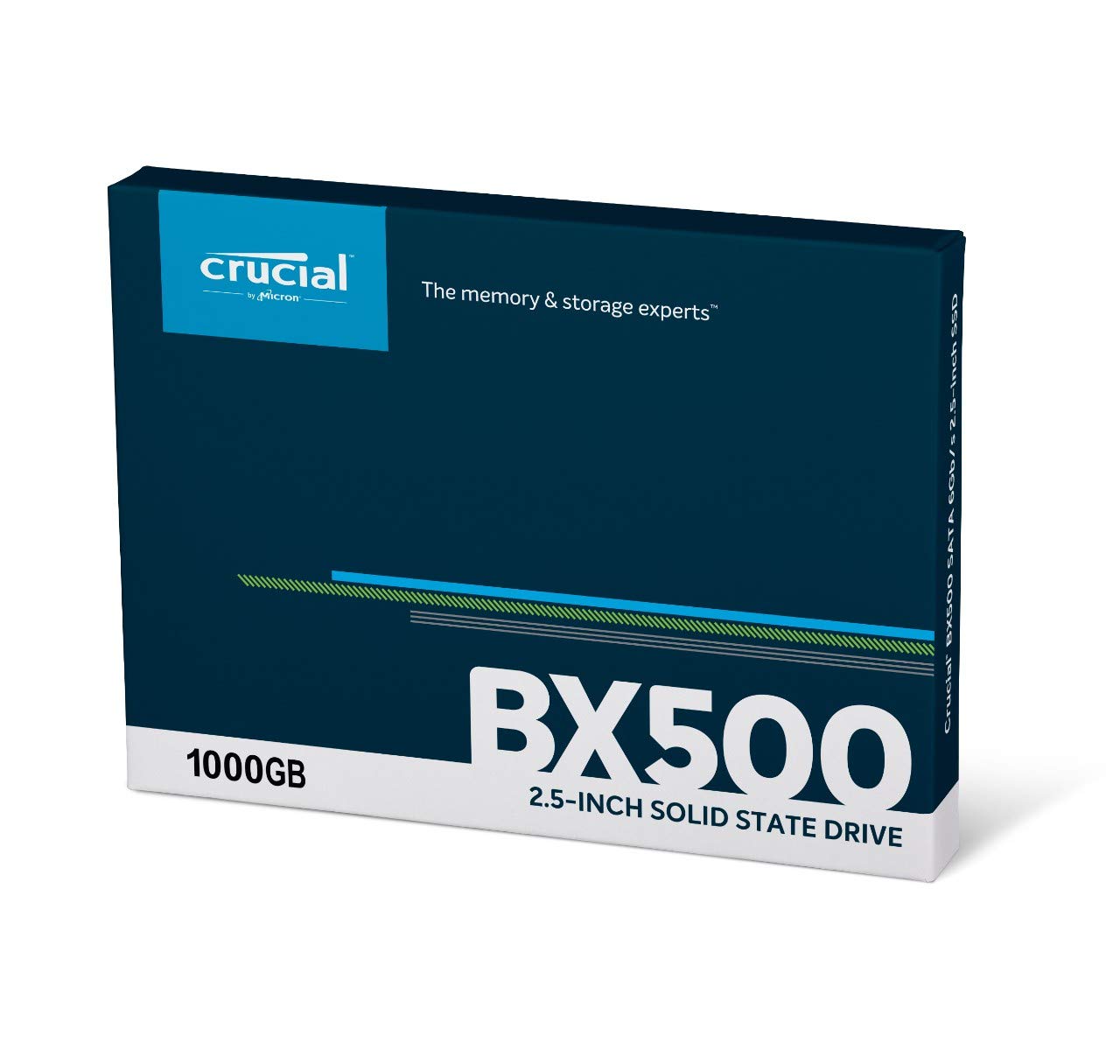 Crucial BX500 1000 GB 3D NAND SATA 2.5-Inch-image